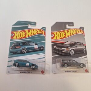 Hotwheels‎ Honda Series 2022 Set of 2(90's & 92's) - Wallmart Exclusive